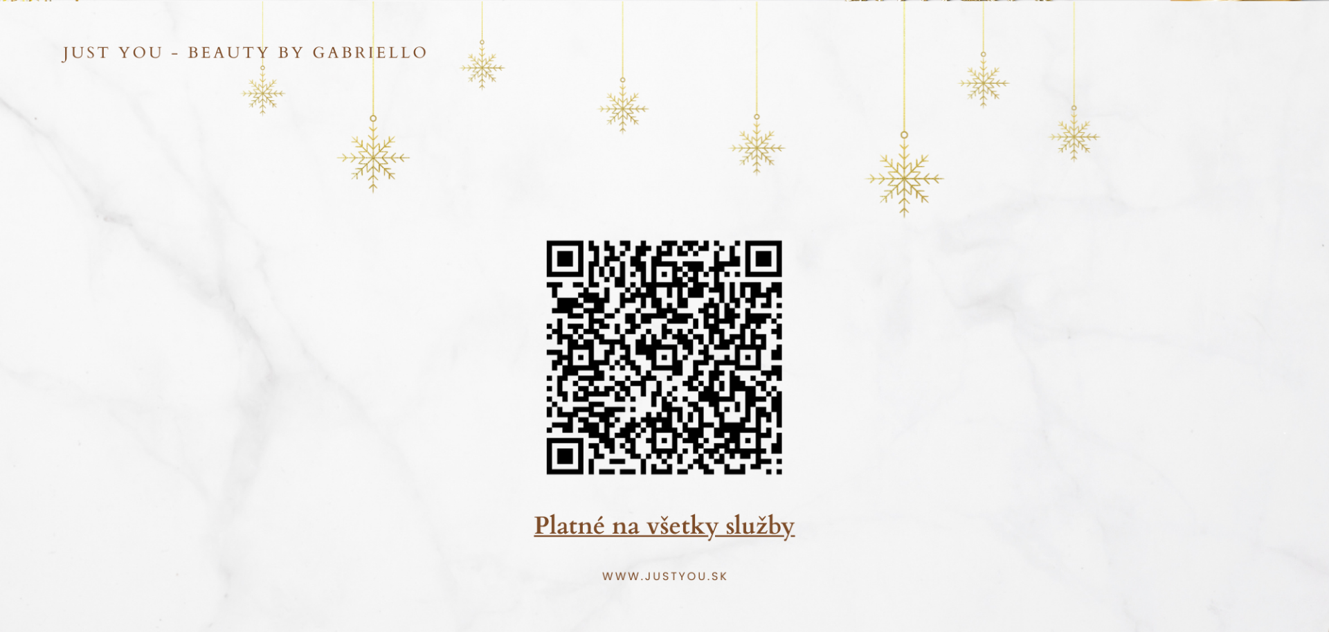 QR kód pre rezerváciu - zadná strana